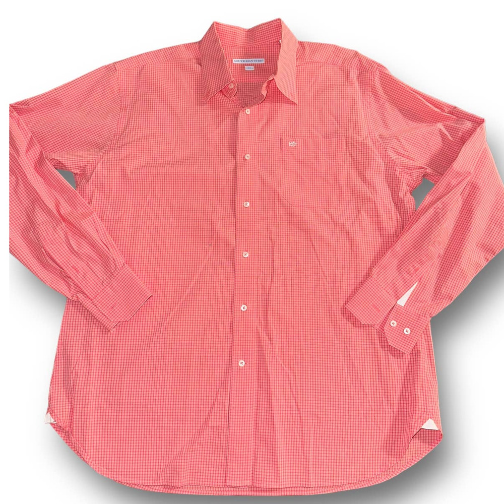 Southern Tide Classic Fit Long Sleeve Button Down‎ Size XL